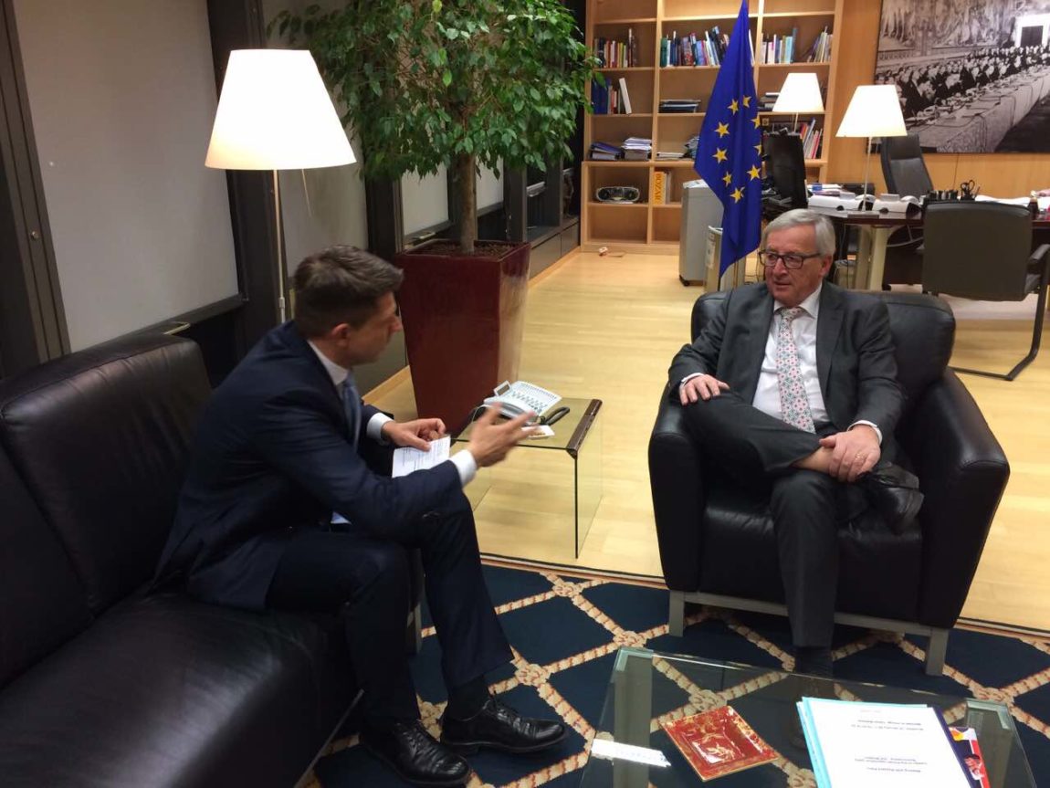 Spotkanie Petru – Juncker