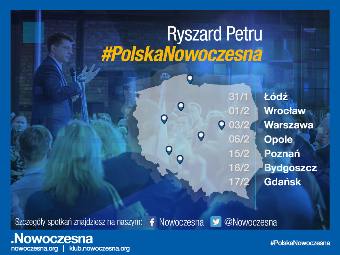 Ryszard Petru o roadshow #PolskaNowoczesna: Mobilizujemy struktury w całym kraju