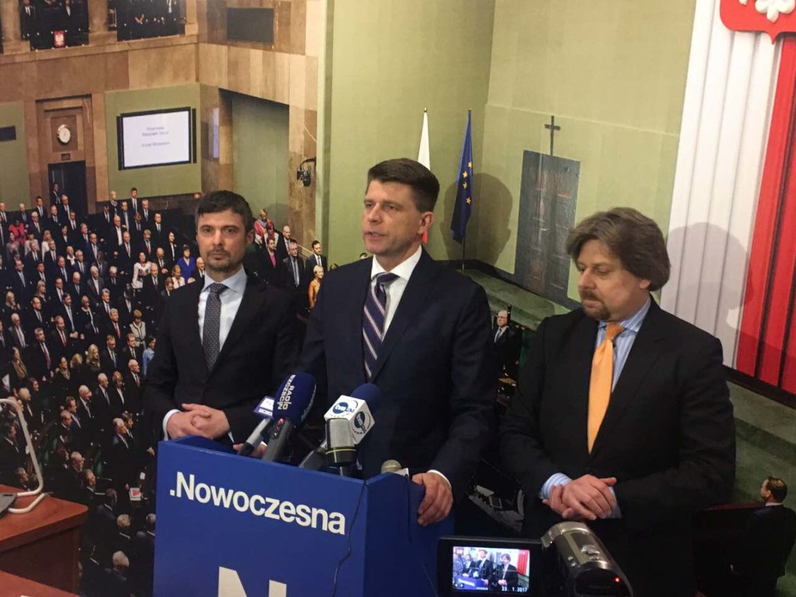 Ryszard Petru w Szczecinie: Nowoczesna za ograniczeniem liczby kadencji, ale tak, by prawo nie działało wstecz
