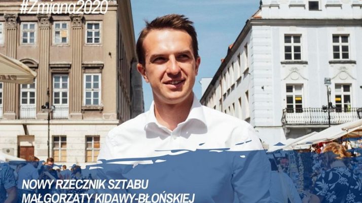 Adam Szłapka rzecznikiem sztabu Małgorzaty Kidawy-Błońskiej; wczoraj zarejestrowaliśmy komitet wyborczy!