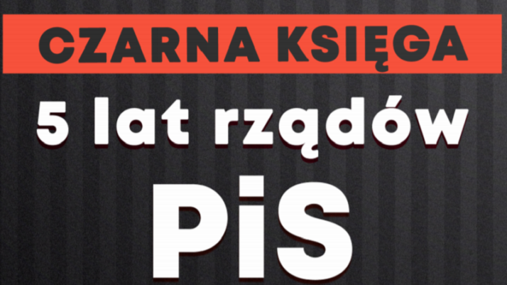 Publikujemy Czarną Księgę 5 lat rządów PiS